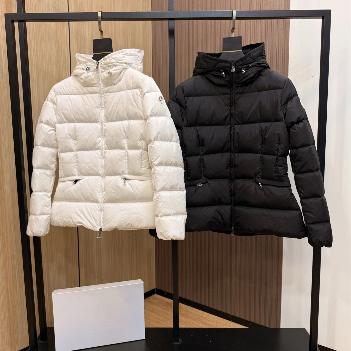 秋冬新款M蒙家90白鸭绒收腰显瘦公主羽绒服外套女装