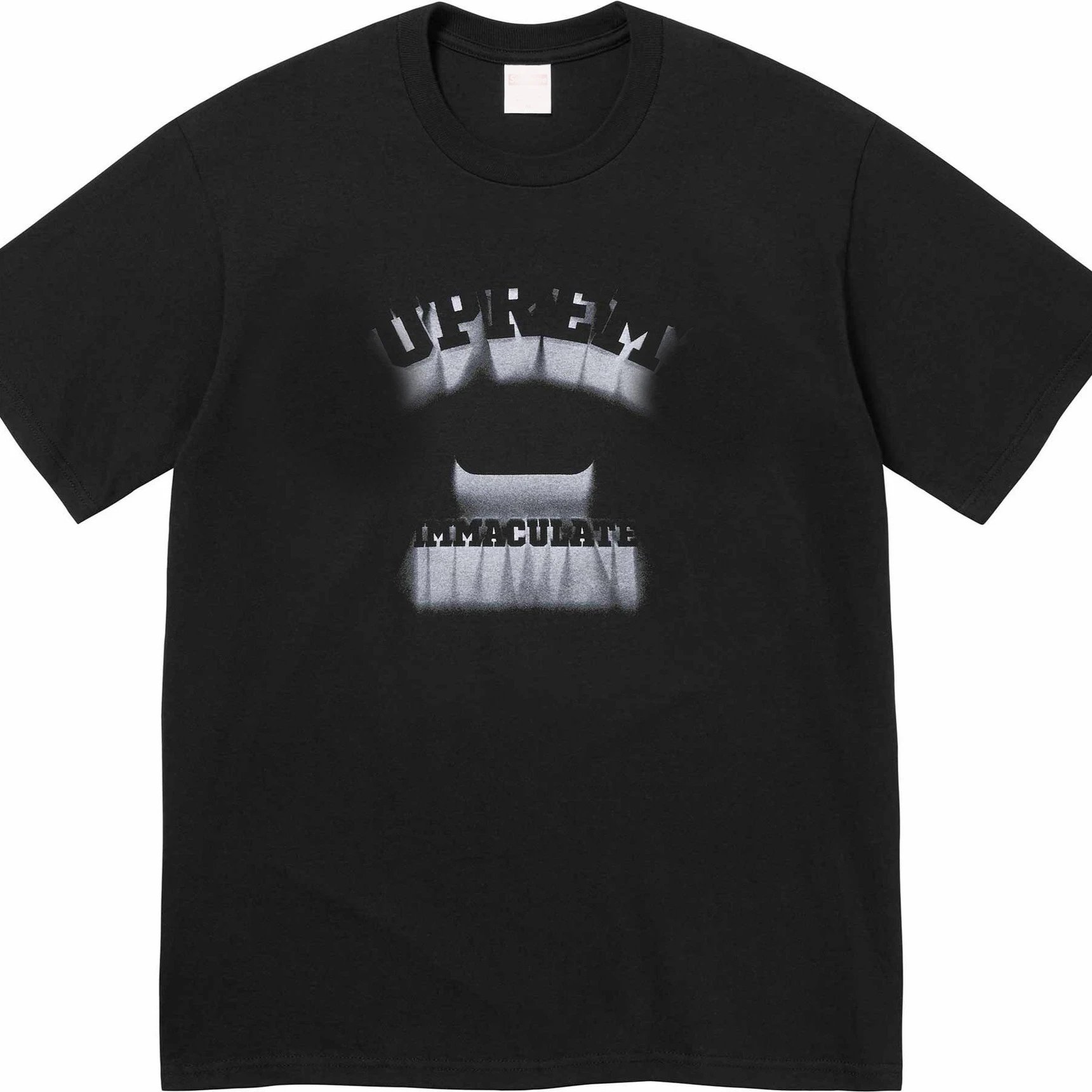 24SS SHADOW TEE 阴影字母大LOGO 圆领短袖T恤男女同款半袖男女款