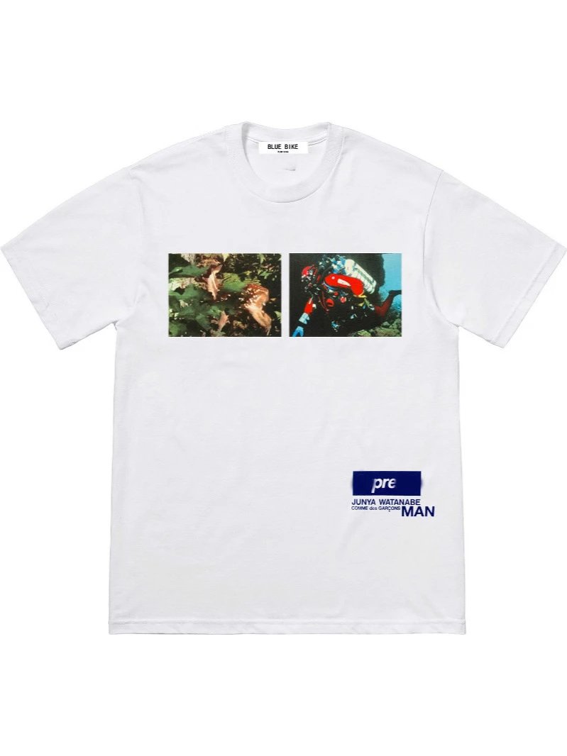 21FW Junya Watanabe Nature Tee自然印花短袖T恤男女款情侣款