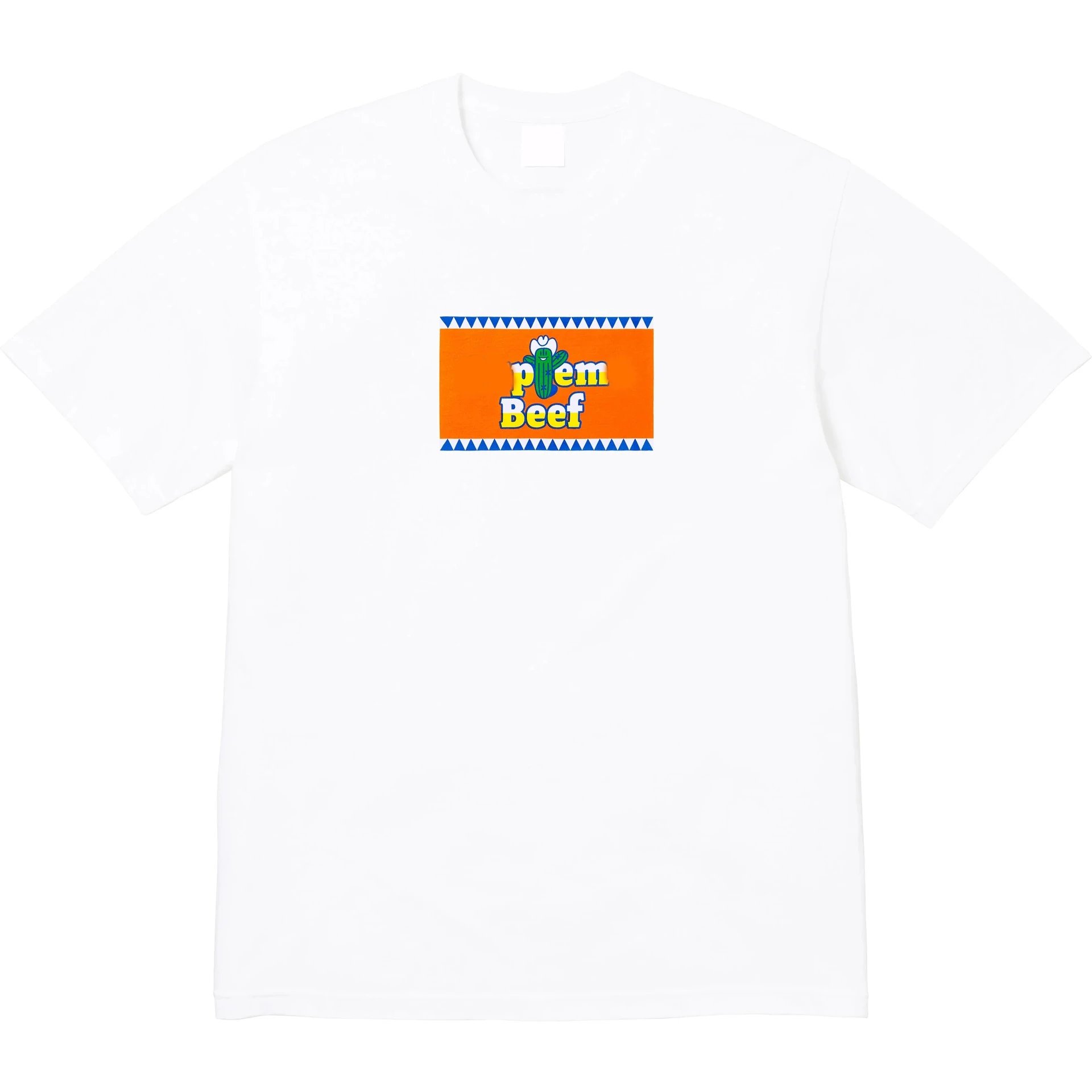 25SS Beef Tee 仙人掌卡通趣味印花纯棉圆领短袖T恤男女款打底衫