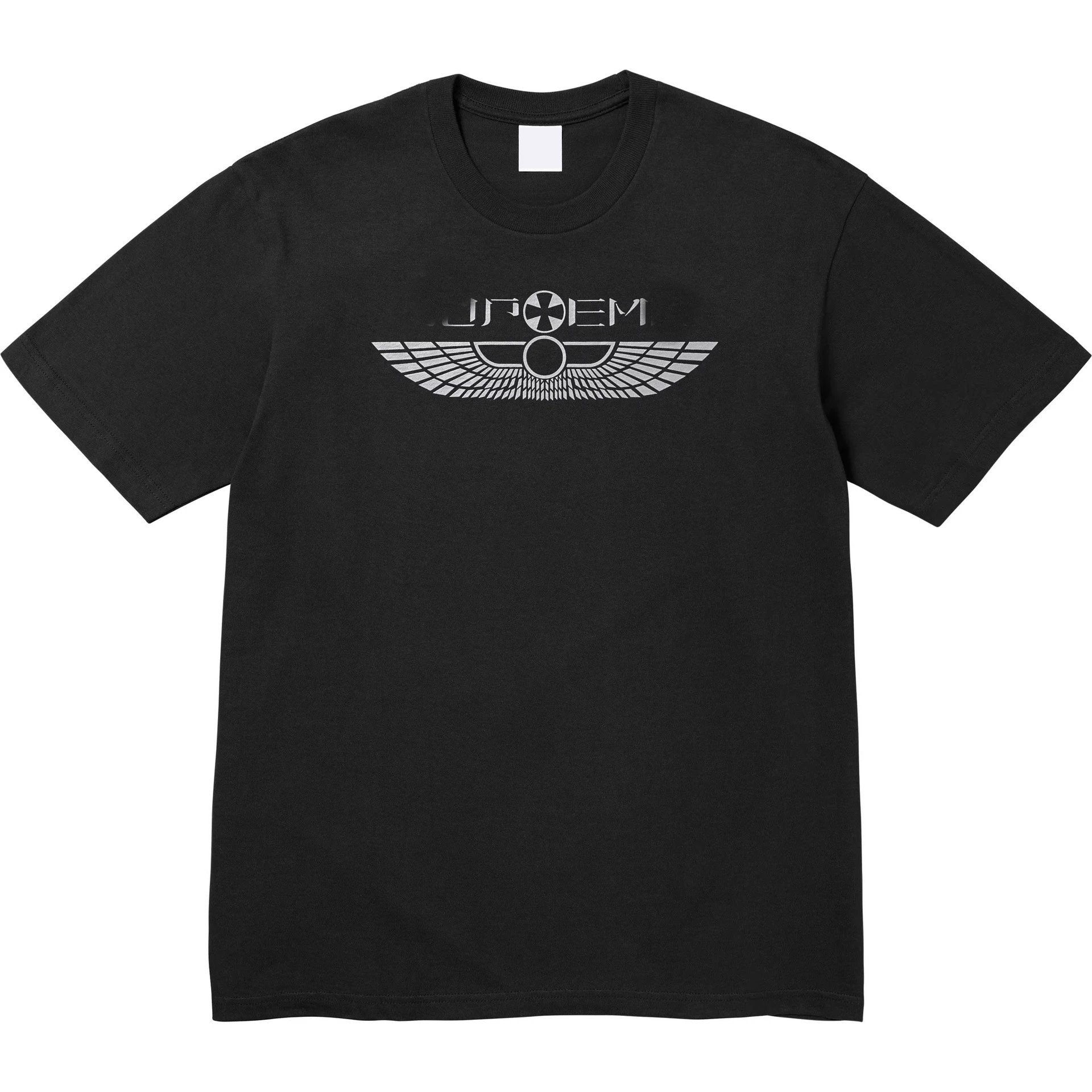 25SS WINGS TEE 字母翅膀印花短袖圆领T恤纯棉男女款半袖打底衫