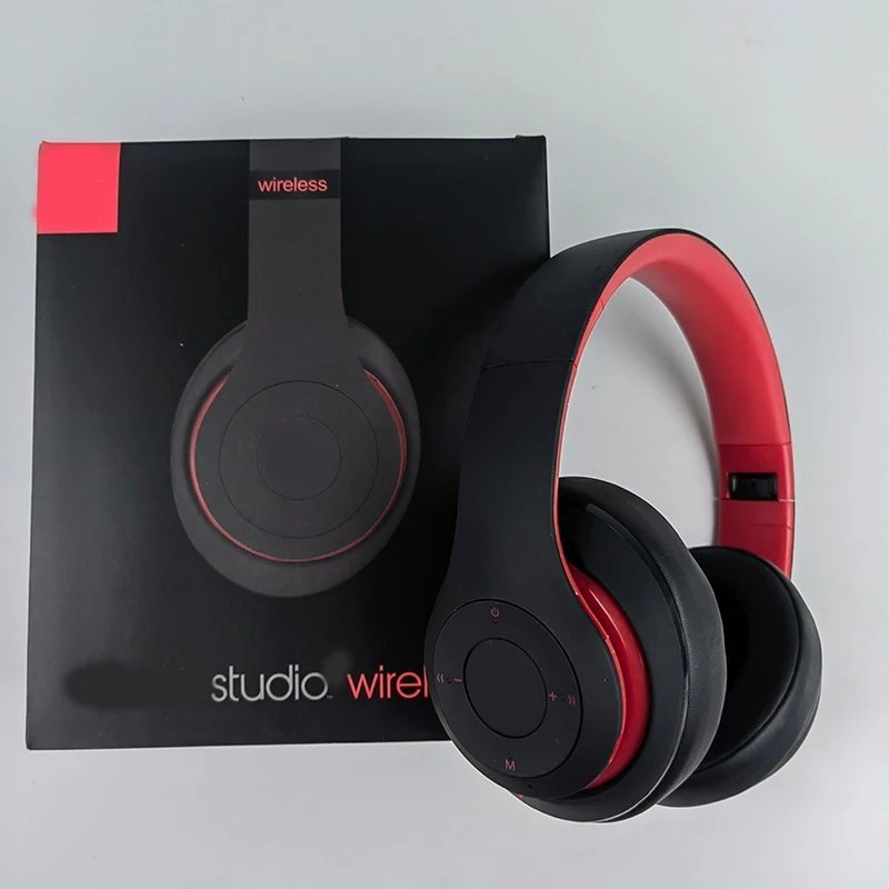 录音师三头戴式无线蓝牙耳机Studio3 Wireless立体棉弹窗耳机